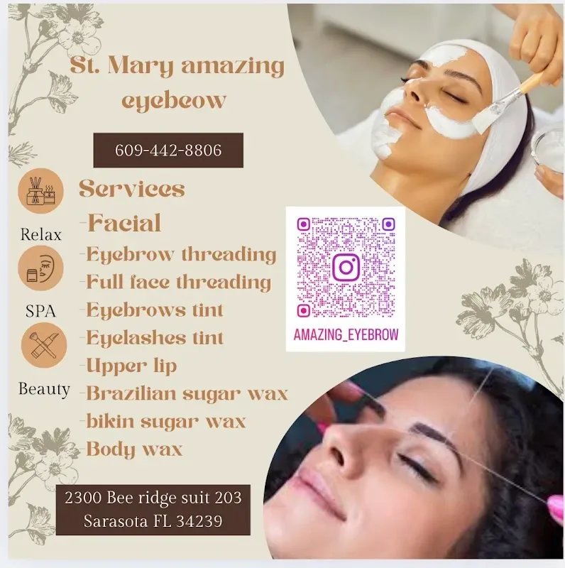 St.Mary’s Amazing Eyebrow — Beauty salon in Sarasota